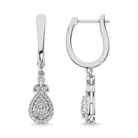 Thumbnail for Diamond 1/2 Ct.Tw. Danglers Earrings in 10K White Gold