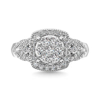 Thumbnail for Diamond  1 Ct.Tw. Engagement Ring in 14K White Gold