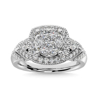 Thumbnail for Diamond  1 Ct.Tw. Engagement Ring in 14K White Gold