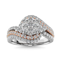 Thumbnail for Diamond 1 1/2 Ct.Tw. Engagement Ring in 14K Two Tone Gold