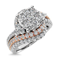 Thumbnail for Diamond 1 1/2 Ct.Tw. Engagement Ring in 14K Two Tone Gold