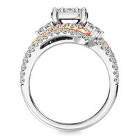 Thumbnail for Diamond 1 1/2 Ct.Tw. Engagement Ring in 14K Two Tone Gold