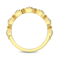 Thumbnail for 14K Yellow Gold 1/2 Ct.Tw. Diamond Stackable Band