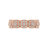 Thumbnail for 14K Rose Gold 5/8 Ct.Tw. Diamond Stackable Band