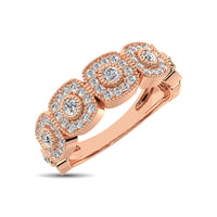 Thumbnail for 14K Rose Gold 5/8 Ct.Tw. Diamond Stackable Band