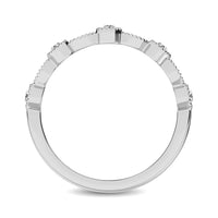 Thumbnail for 14K White Gold 1/6 Ctw Diamond Band