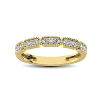 Thumbnail for 14K Yellow Gold 1/5 Ctw Diamond Band