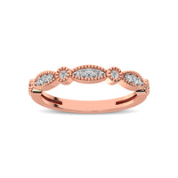 Thumbnail for 14K Rose Gold 1/5 Ctw Diamond Band