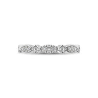Thumbnail for 14K White Gold 1/5 Ctw Diamond Band