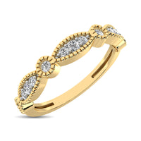Thumbnail for 14K Yellow Gold 1/5 Ctw Diamond Band