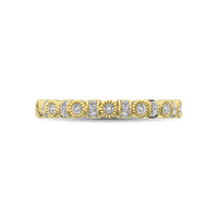 Thumbnail for 14K Yellow Gold 1/6 Ctw Diamond Band