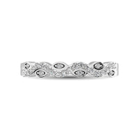 Thumbnail for Diamond 1/6 Ctw  Twist Band in 14K White Gold