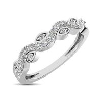 Thumbnail for Diamond 1/6 Ctw  Twist Band in 14K White Gold