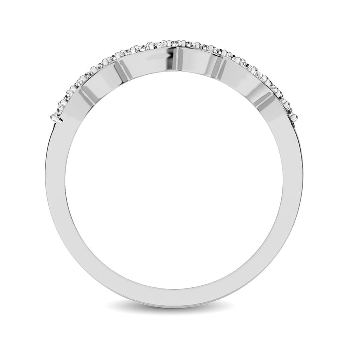 Diamond 1/6 Ctw  Twist Band in 14K White Gold