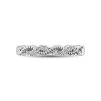 Thumbnail for Diamond 1/10 Ctw  Twist Band in 14K White Gold