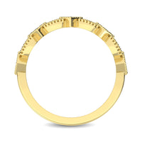 Thumbnail for 14K Yellow Gold 1/6 Ctw Diamond Stackable Band