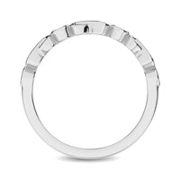 Thumbnail for 14K White Gold 1/10 Ctw Diamond Band
