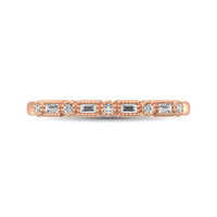 Thumbnail for Diamond Wedding Band 1/10 ct tw in 10K Rose Gold