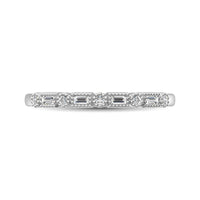 Thumbnail for Diamond Wedding Band 1/10 ct tw in 10K White Gold