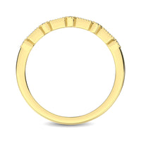 Thumbnail for Diamond Wedding Band 1/10 ct tw in 10K Yellow Gold
