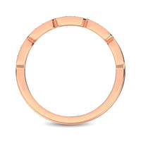 Thumbnail for 14K Rose Gold 1/5 Ct.Tw. Diamond Stackable Band