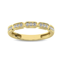 Thumbnail for 14K Yellow Gold 1/5 Ct.Tw. Diamond Stackable Band