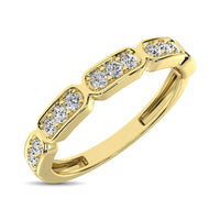 Thumbnail for 14K Yellow Gold 1/5 Ct.Tw. Diamond Stackable Band