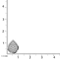 Thumbnail for Diamond 1/2 Ct.Tw. Pear Shape Pendant in 14K White Gold