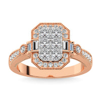Thumbnail for Diamond 7/8. Ct.Tw. Engagement Ring in 14K Two Tone Gold