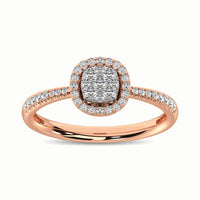 Thumbnail for 14K Rose Gold 1/3 Ct.Tw. Diamond Fashion Ring