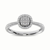 Thumbnail for 14K White Gold 1/3 Ct.Tw. Diamond Fashion Ring