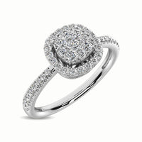 Thumbnail for 14K White Gold 1/3 Ct.Tw. Diamond Fashion Ring