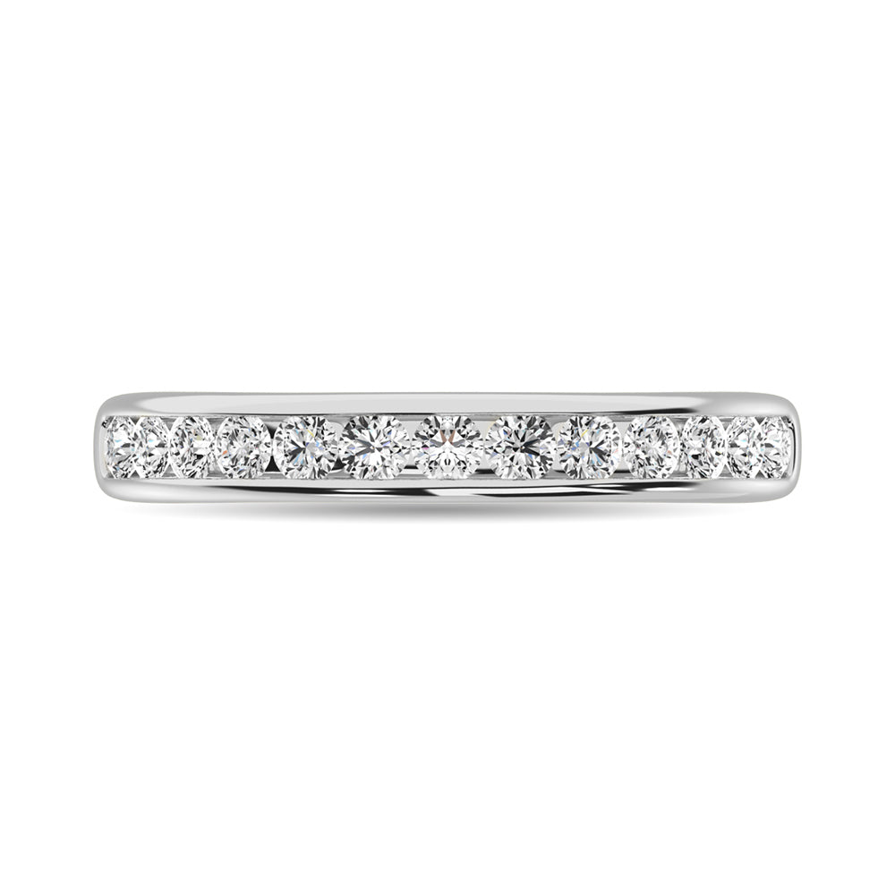 Channel Set Diamond 1/3 Ctw Anniversary Band