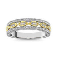 Thumbnail for Diamond 3/8 Ct.Tw. Fashion Band in 10K Two Tone Gold