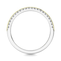 Thumbnail for Diamond 3/8 Ct.Tw. Fashion Band in 10K Two Tone Gold