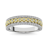Thumbnail for Diamond 3/8 Ct.Tw. Fashion Band in 10K Two Tone Gold