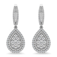 Thumbnail for Diamond 2 Ct.Tw. Danglers Earrings in 14K White Gold