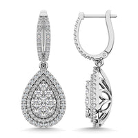 Thumbnail for Diamond 2 Ct.Tw. Danglers Earrings in 14K White Gold