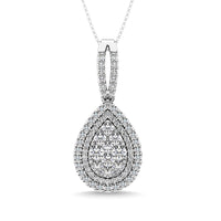 Thumbnail for Diamond 1 3/4 Ct.Tw. Danglers Earrings in 14K White Gold