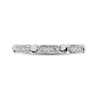 Thumbnail for 14K White Gold 1/10 Ct.Tw. Diamond Stackable Band