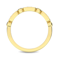 Thumbnail for 14K Yellow Gold 1/10 Ct.Tw. Diamond Stackable Band
