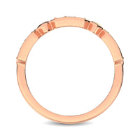 Thumbnail for 14K Rose Gold 1/6 Ct.Tw. Diamond Stackable Band