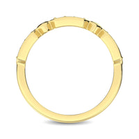 Thumbnail for 14K Yellow Gold 1/6 Ct.Tw. Diamond Stackable Band