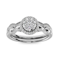 Thumbnail for Diamond 1/2 Ct.Tw. Bridal Ring in 14K White Gold