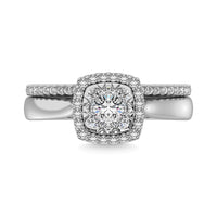 Thumbnail for Diamond 1/2 Ct.Tw. Bridal Ring in 14K White Gold