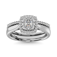 Thumbnail for Diamond 1/2 Ct.Tw. Bridal Ring in 14K White Gold