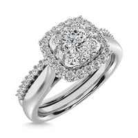 Thumbnail for Diamond 1/2 Ct.Tw. Bridal Ring in 14K White Gold