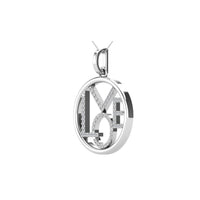 Thumbnail for Diamond 1/10 Ct.Tw. LOVE Pendant in 10K White Gold