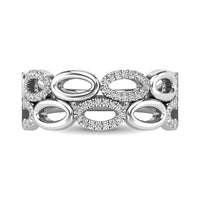 Thumbnail for Diamond 1/4 Ct.Tw. Fashion Band in 10K White Gold