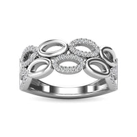 Thumbnail for Diamond 1/4 Ct.Tw. Fashion Band in 10K White Gold